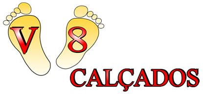 Logo V8 Calçados